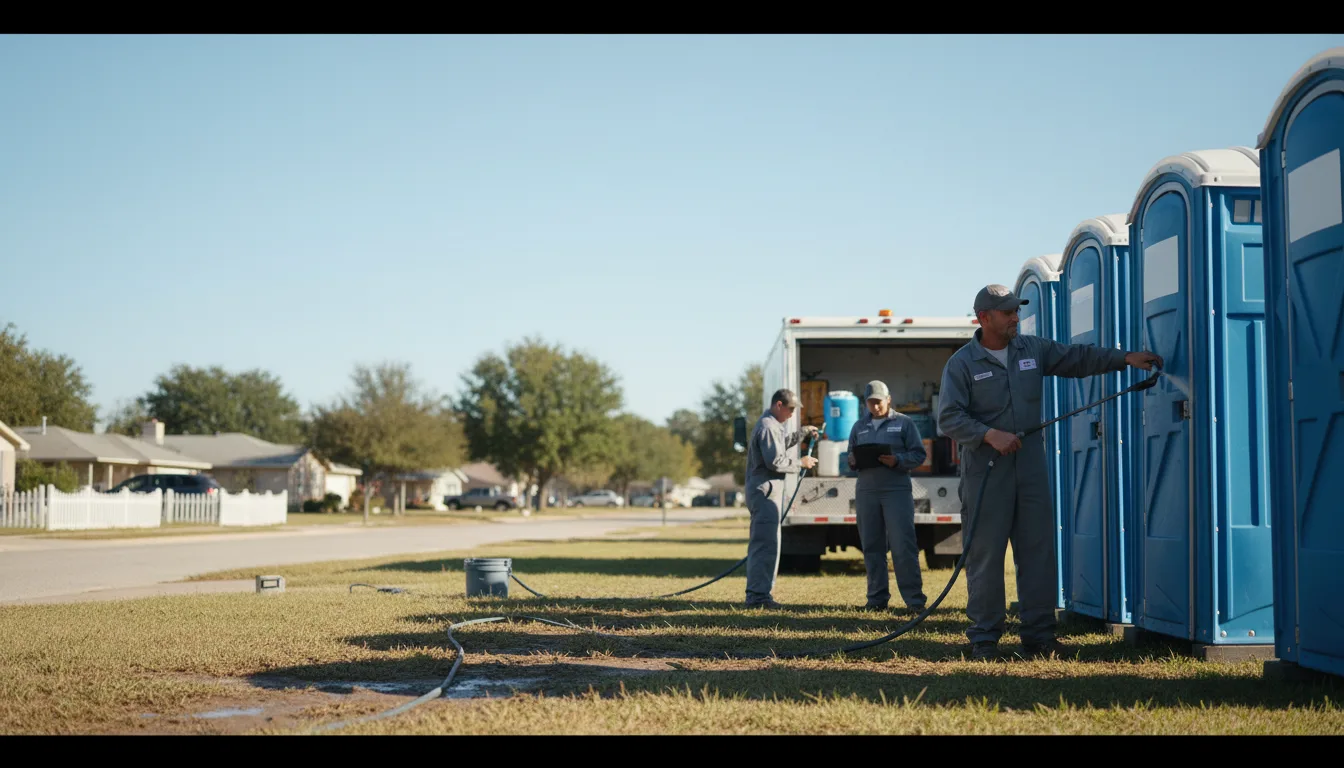 Long-Term Portable Toilet Rental in Avondale, CO near me